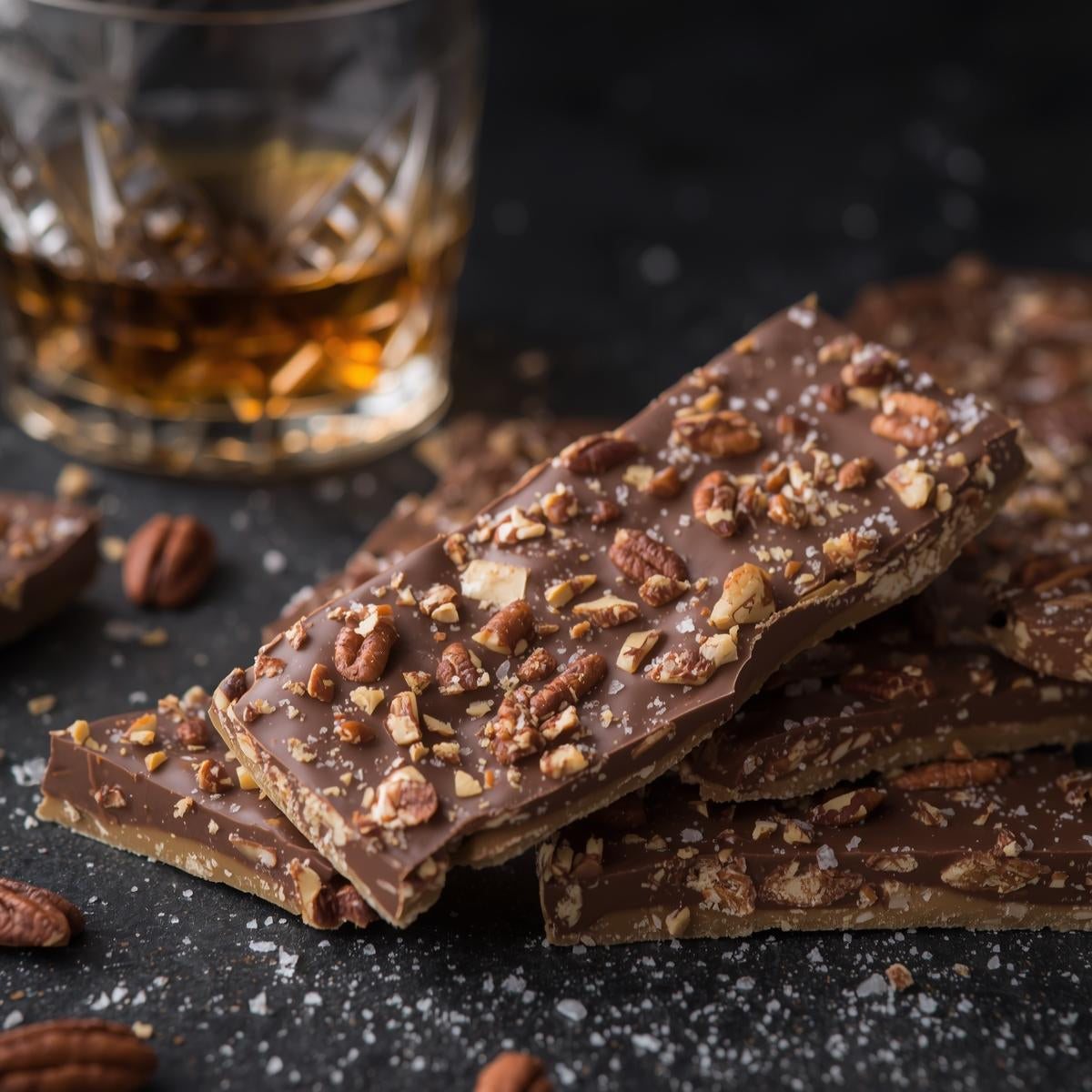 Pecan Butter Brittle